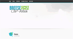 Desktop Screenshot of breesecarwash.com